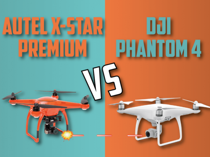 autel drone vs phantom 4